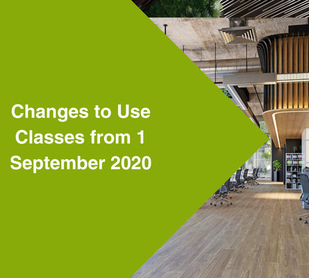 Changes to Use Classes from 1 September 2020